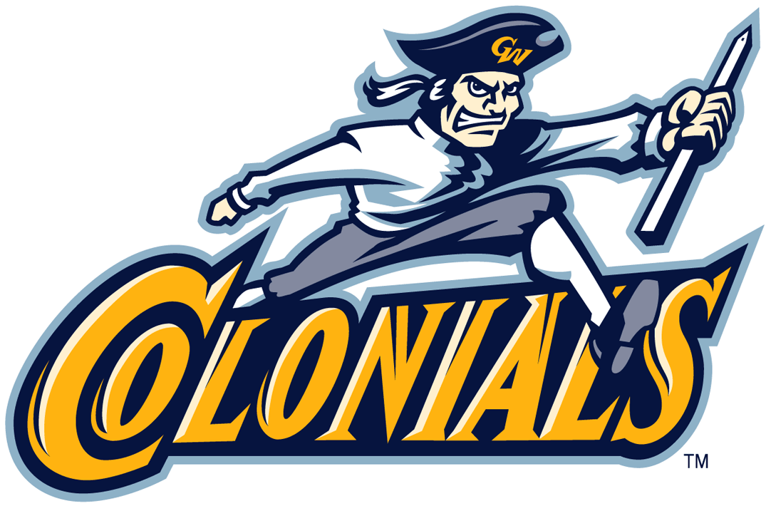 George Washington Colonials 1997-2008 Alternate Logo 01 iron on paper